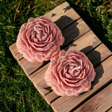 Rose Scented Candle - Pack of 3 - 0