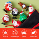 Cute Twistable Spring Santa & Snowman Set - Battery-Free Walking Toys, Perfect for Party Gifts- ( SET OF 6)-7