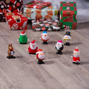 Cute Twistable Spring Santa & Snowman Set - Battery-Free Walking Toys, Perfect for Party Gifts- ( SET OF 6)-8