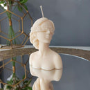 GIRL HUMAN FACE CANDLE 9 PACK OF 3 )-7