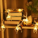 LED Diamond Deer Fairy Light String Christmas Lights for Decoration Indoor Lighting-4