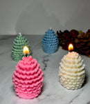 Pine Cone Candle - Pack of 3-6