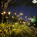 Solar Powered Firefly Lights  Outdoor Solar Firefly Garden Light Waterproof Decorative Solar Lights for Pathway Decoration Warm-5