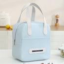 Compact Insulated Lunch Bag – Reusable Lunch Tote with Top Handles, Lightweight Thermal Lunch Purse for Work, Office, Picnic & Travel-1