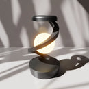 Rotating Wireless RGB Floating Moon Lamp-4