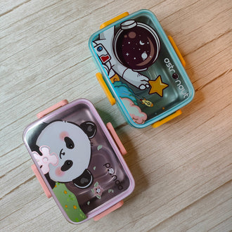 Buy blue Cute Stainless Steel Lunchox