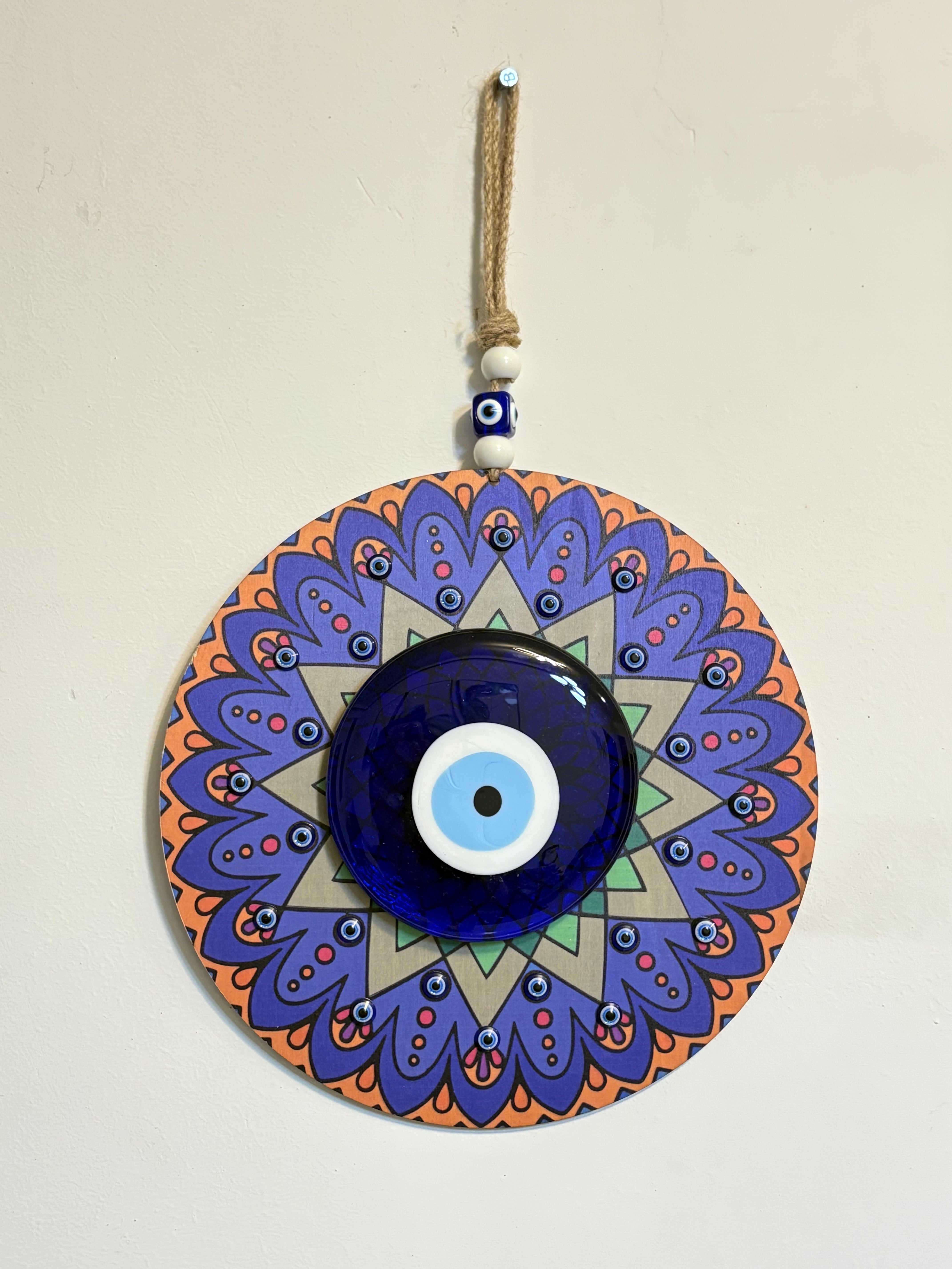 Evil Eye Hanging for Good Luck and Decoration