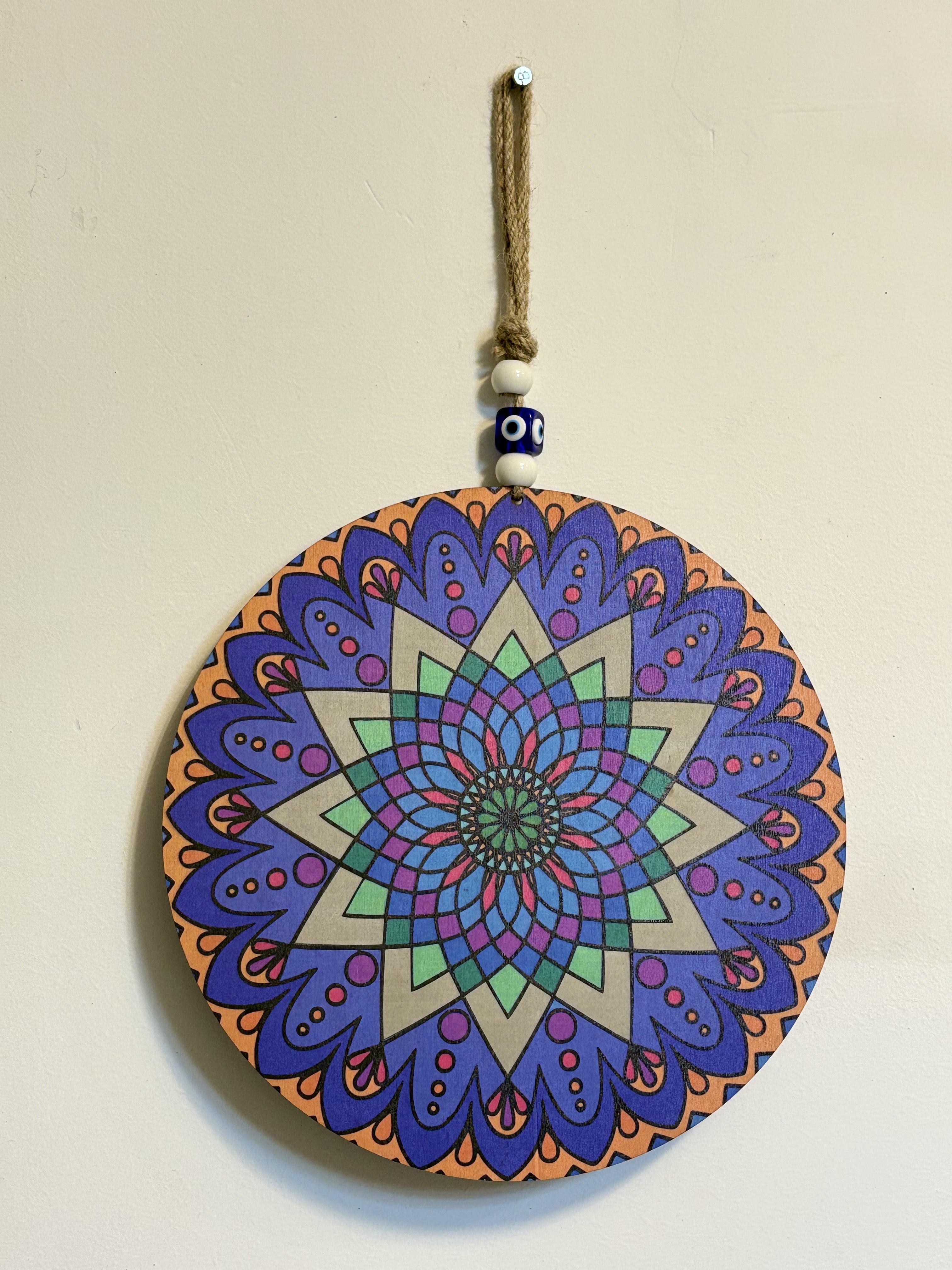 Evil Eye Hanging for Good Luck and Decoration