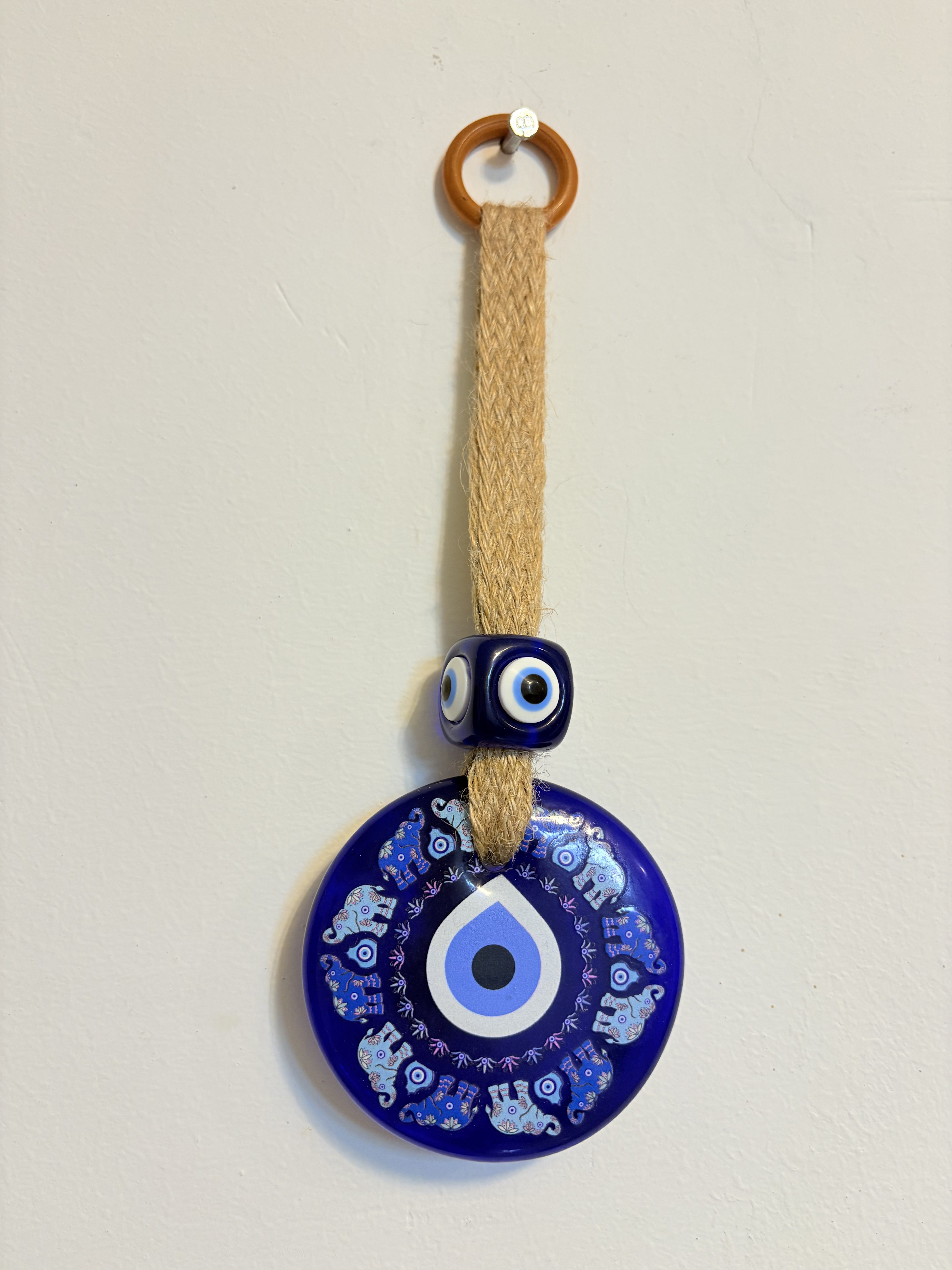 Spiritual Protection Hamsa Hand Evil Eye Hanging Ornament