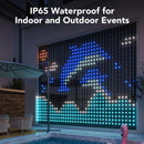 Smart 400 LED Curtain Lights - Bluetooth, Music Sync, Custom Patterns & Text, RGB Colors-6