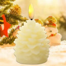 Pine Cone Candle - Pack of 3-3