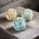 Rose Bud Scented Candle ( PACK OF 3 )-6