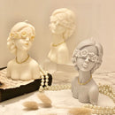 GIRL HUMAN FACE CANDLE 9 PACK OF 3 )-3