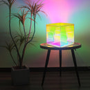 3D Art Cube Acrylic lamp, Decorative Table Lamp, Colour Changing Touch Lamp-9