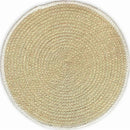 Natural Round Jute Mat – Handwoven Eco-Friendly Floor Rug for Home, Entryway, Kitchen & Living Room Décor (Single Piece, Beige)-1