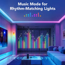 Smart 400 LED Curtain Lights - Bluetooth, Music Sync, Custom Patterns & Text, RGB Colors-4