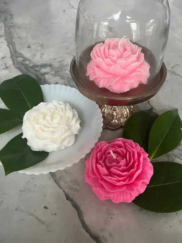 Rose Scented Candle - Pack of 3