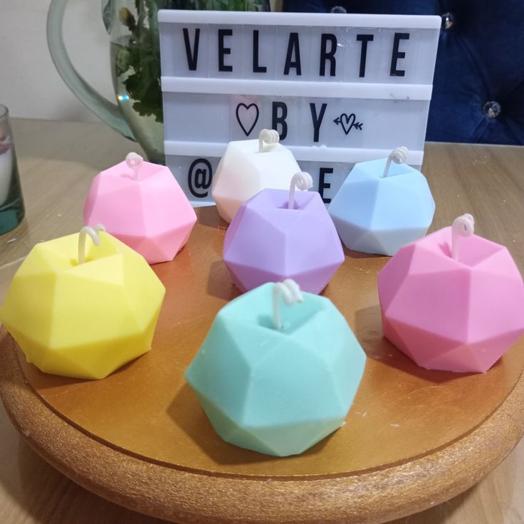 Dimond Shape Candle- pack of 4