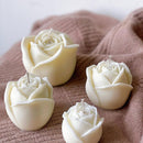 Rose Bud Scented Candle ( PACK OF 3 )-7