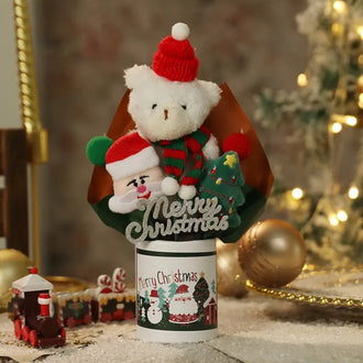 Cartoon Christmas Plum Bear Christams Toy - 0