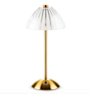Crystal Brass Base Rechargeable Table Lamp-10