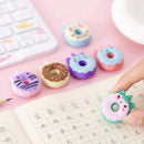 Unicorn Donut Eraser - Set of 4-6
