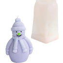Snowman candle for christmas gifts -pack of 3-4