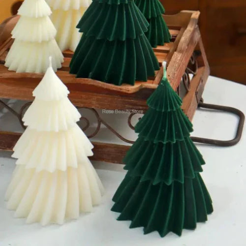 Christmas Tree Scented Candles | Set of 3