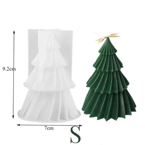 Christmas Tree Scented Candles | Set of 3