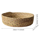 Handwoven Natural Jute Multipurpose Basket-3