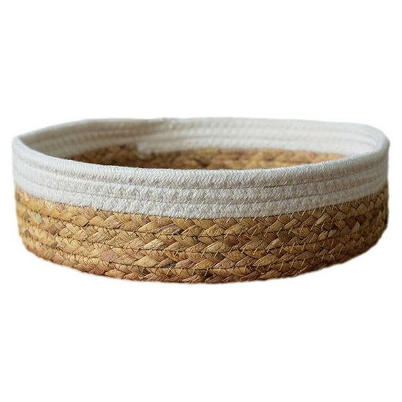 Handwoven Natural Jute Multipurpose Basket