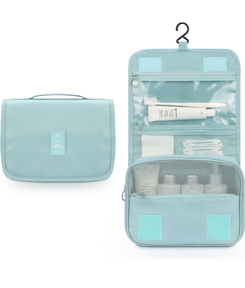 Travel-Ready Waterproof Toiletries and Cosmetics Storage Bag The Ultimate Cosmetic and Makeup Organizer