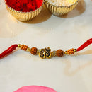 Serene Spirit Om Rudraksha Rakhi-1