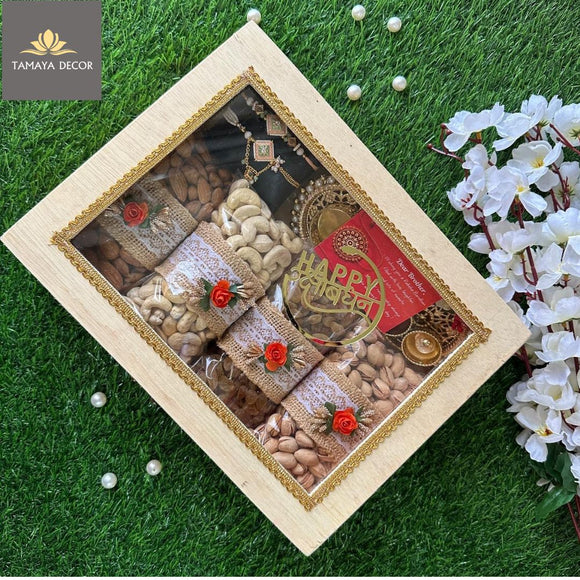 Rakhi Gift Hamper for Bhai bhabhi, couple rakhi Hamper