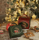 Christmas Box Handheld Christmas Gift Box Christmas Eve Packaging Bag Christmas Paper Box Square Box-4