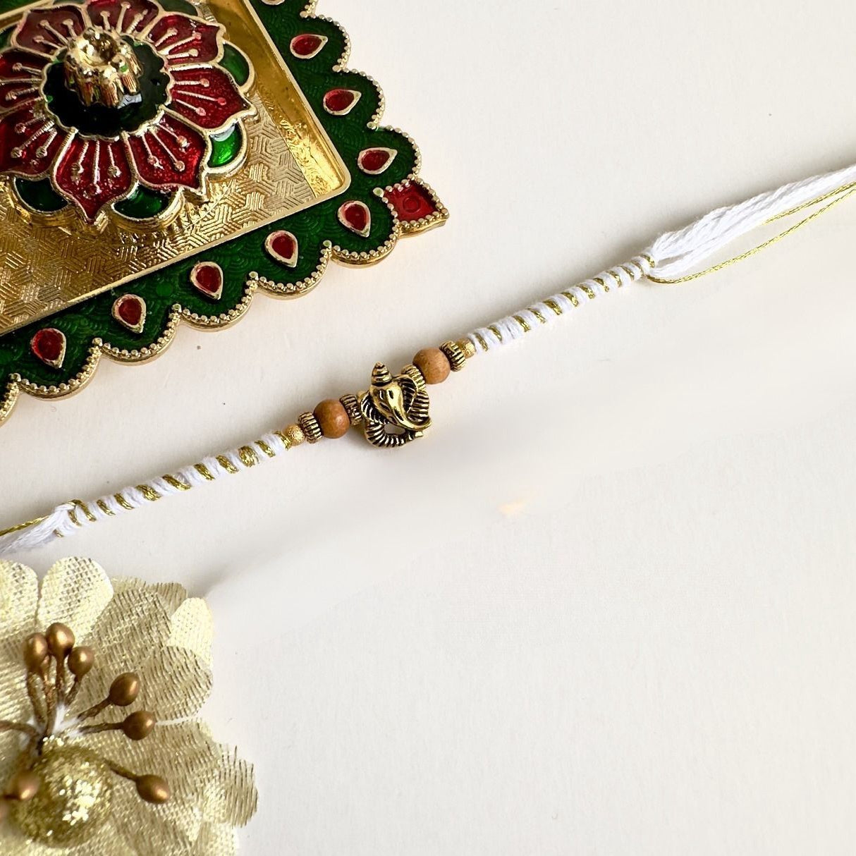 Traditional Handcrafted Rakhi – With All Love and Care - 0