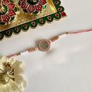 Floral Charm Rakhi – Soft, Stylish & Sweet-1