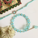 Pearl Rakhi – Grace Woven in Every Thread-1
