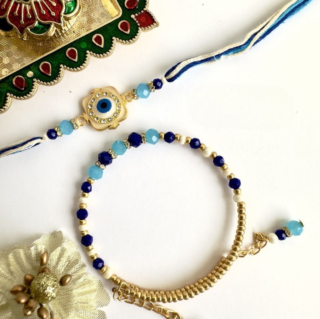 Pearl Rakhi – Grace Woven in Every Thread