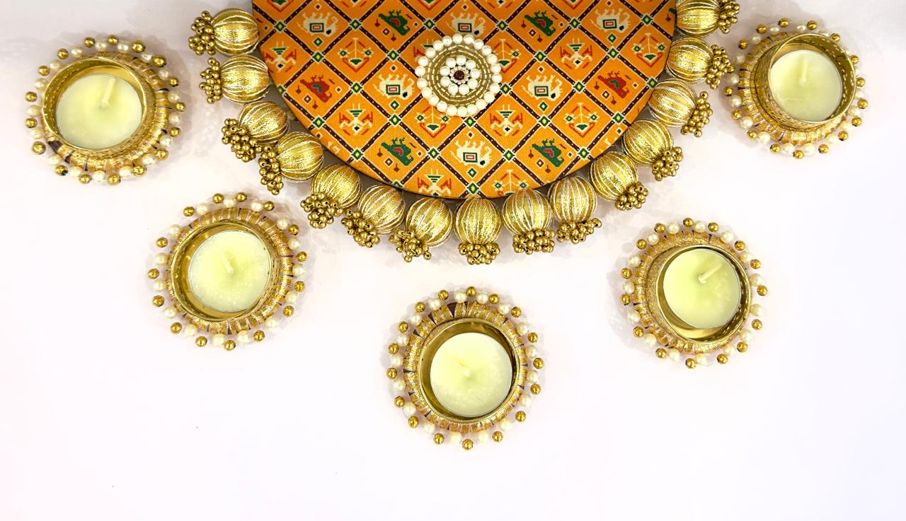 Traditional Rangoli Tealight