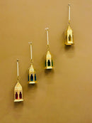 Moroccan-Style Hanging Lanterns Set of 4-1