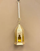 Moroccan-Style Hanging Lanterns Set of 4-2