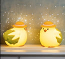 Chicken Silicone LED Night Light with Adjustable Touch Sensor USB Rechargeable for Bedroom-4