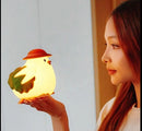 Chicken Silicone LED Night Light with Adjustable Touch Sensor USB Rechargeable for Bedroom-7