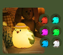 Chicken Silicone LED Night Light with Adjustable Touch Sensor USB Rechargeable for Bedroom-8