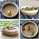 Handwoven Natural Jute Multipurpose Basket-4