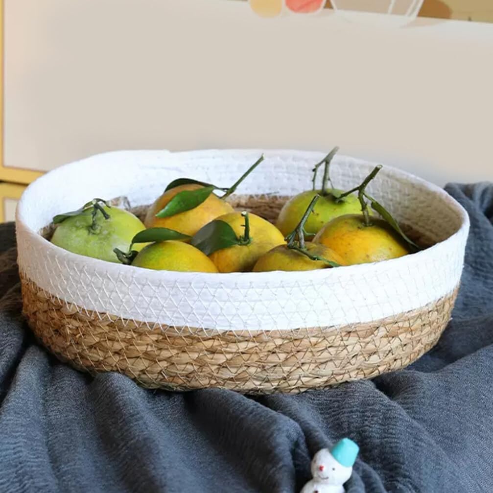Handwoven Natural Jute Multipurpose Basket - 0