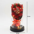 Eternal Rose Dome with Warm LED Lights – Luxury Floral Display & Romantic Gift-4