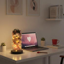 Eternal Blush Rose Dome with Warm LED Lights – Elegant Floral Display & Romantic Gift-2