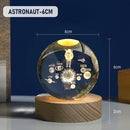 3D Crystal Ball Nightlight Decolamp Solar System Model Decor Science Astronomy Universe Cool Desk Present Space Gifts Decor,-11